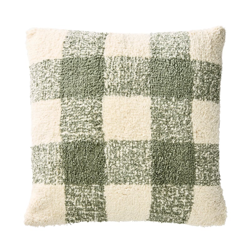 Sadie Forest Check Cushion