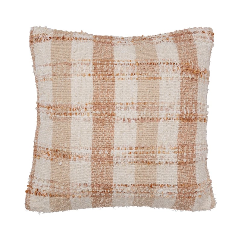 Heidelberg Natural Check Cushion