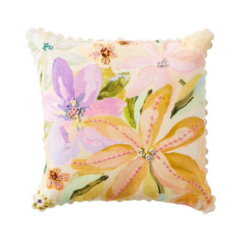 Sienna Floral Pink Cushion