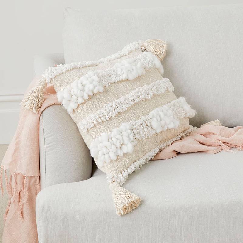 Rahi White Cushion