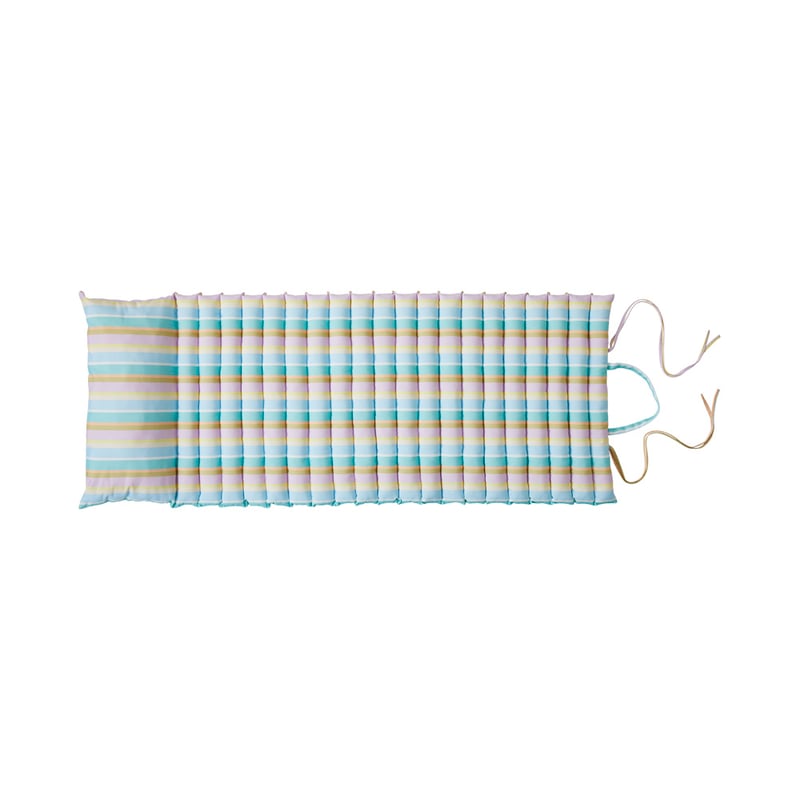 Outdoor Sorbet Stripe Padded Beach Lounger