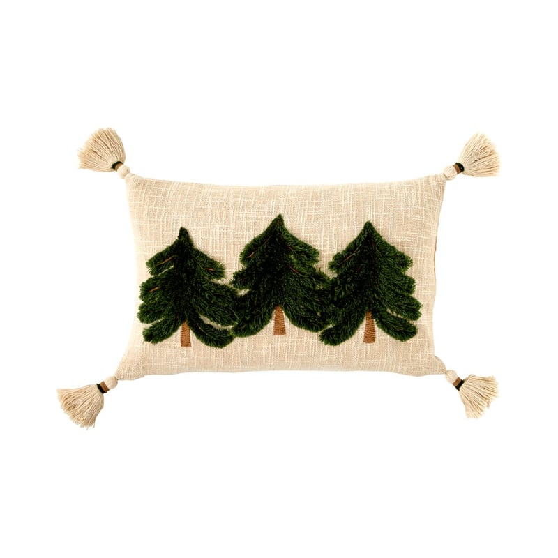 Festive Green Cushion