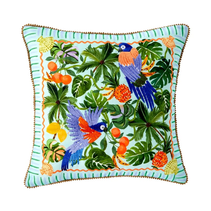 Outdoor Greenery Bird Cushion