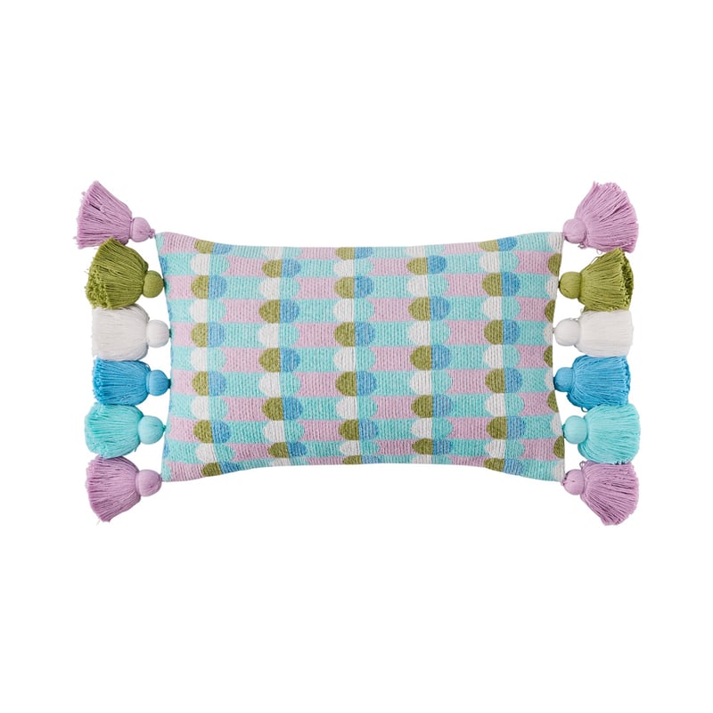 Panama Geo Blue Cushion