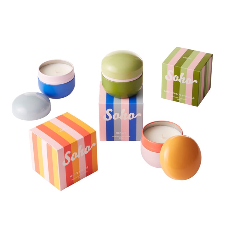 Soho Sandalwood & Vanilla Candle 250g