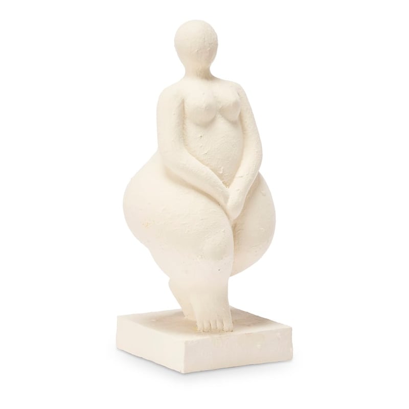 Venus Front White Statue