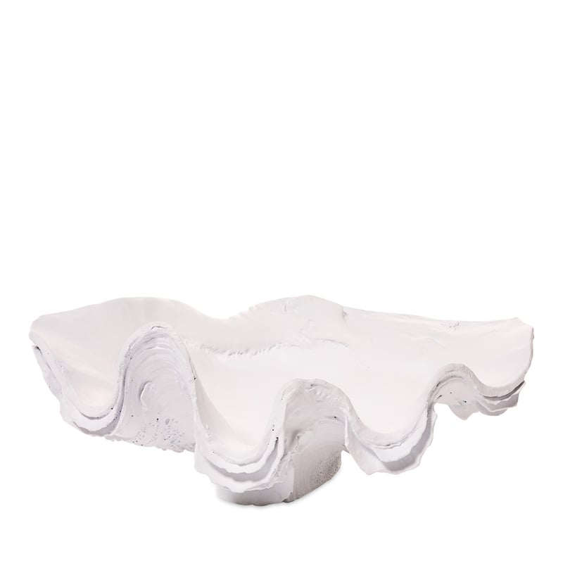 Marine Life Half Clam Statue