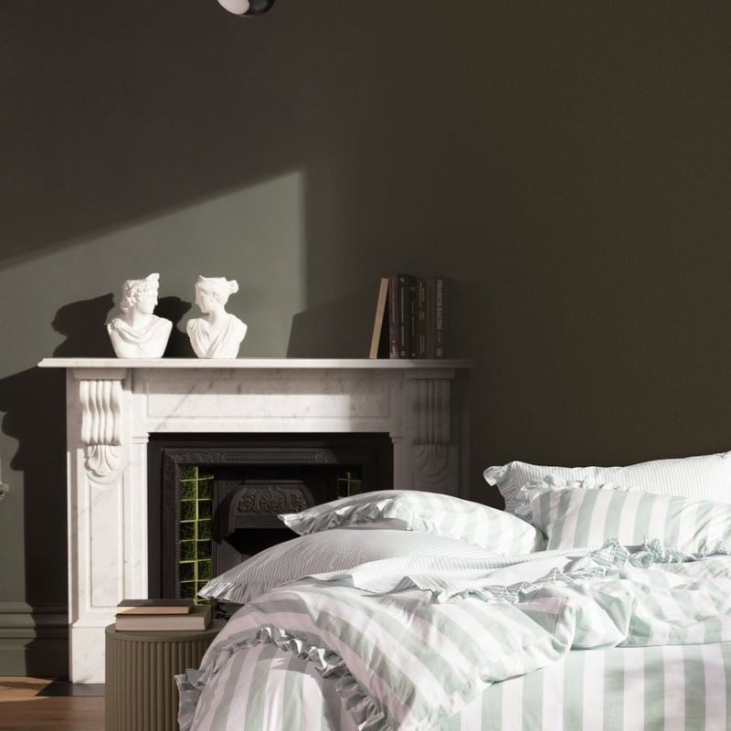 Grecian Apollo White Vase