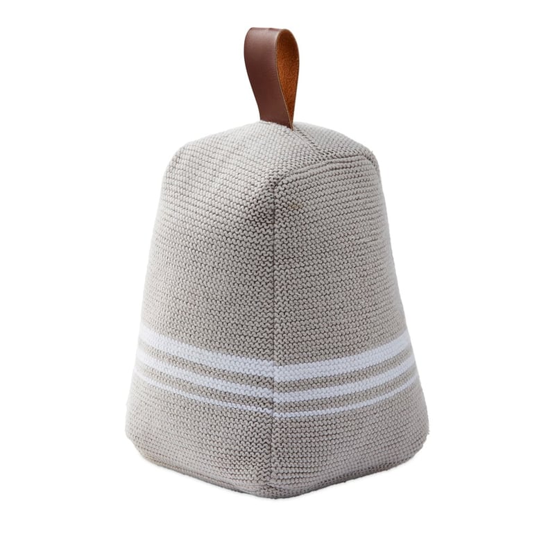 Spencer Natural & White Door Stop