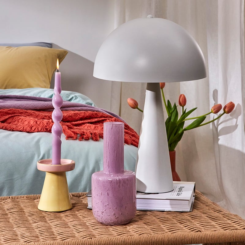 Contrast Yellow & Pink Candle Holder