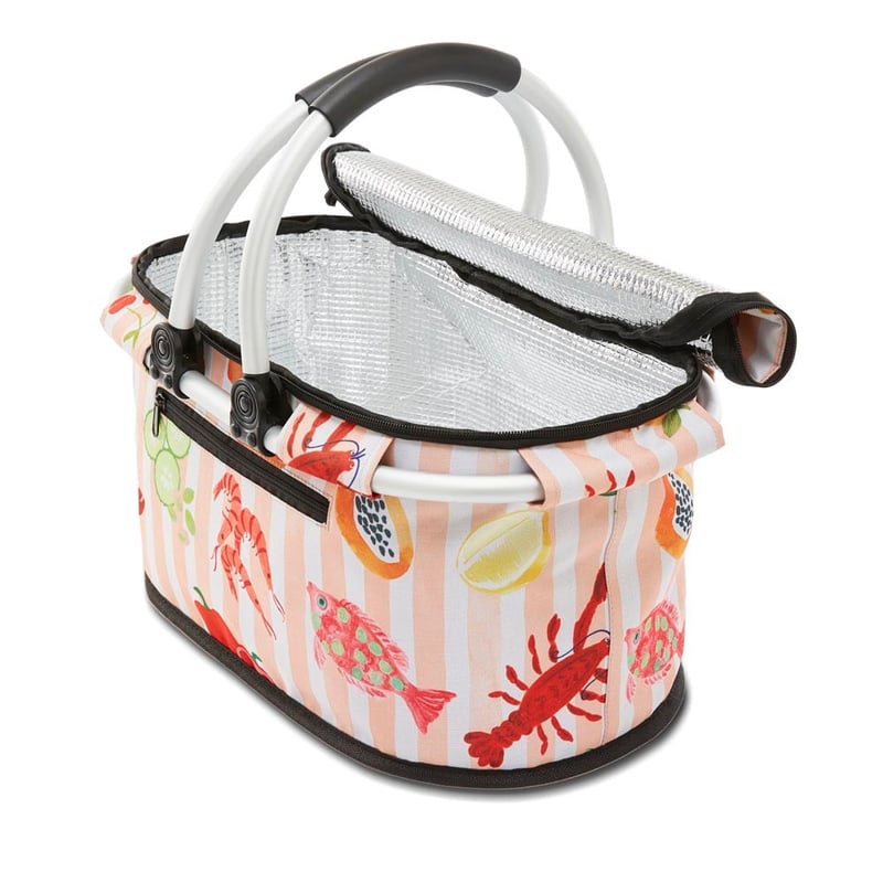 Summer Foodie Market Shopping Basket