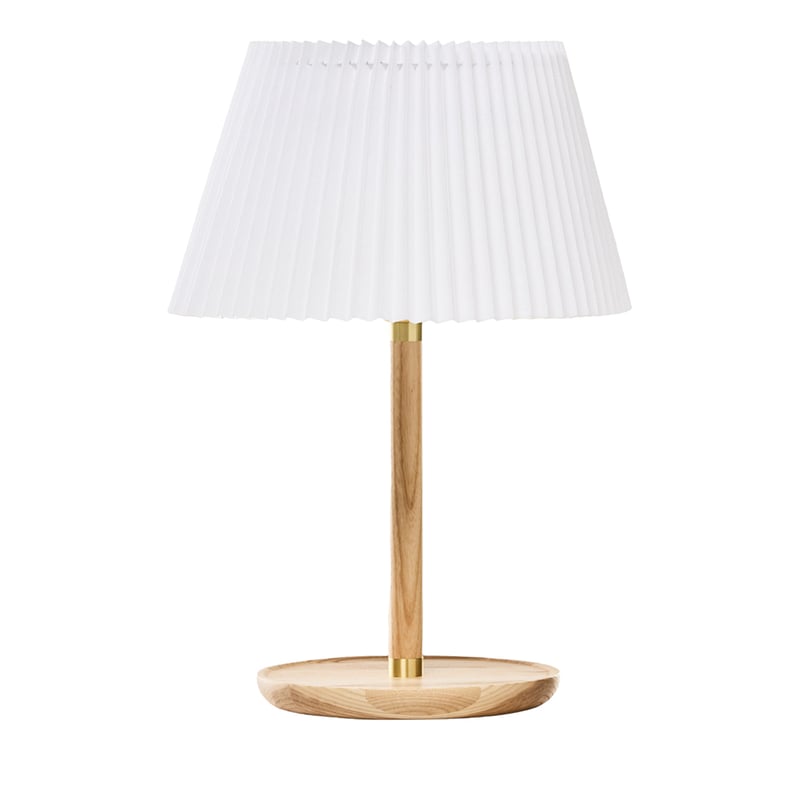 Savoy White & Natural Table Light