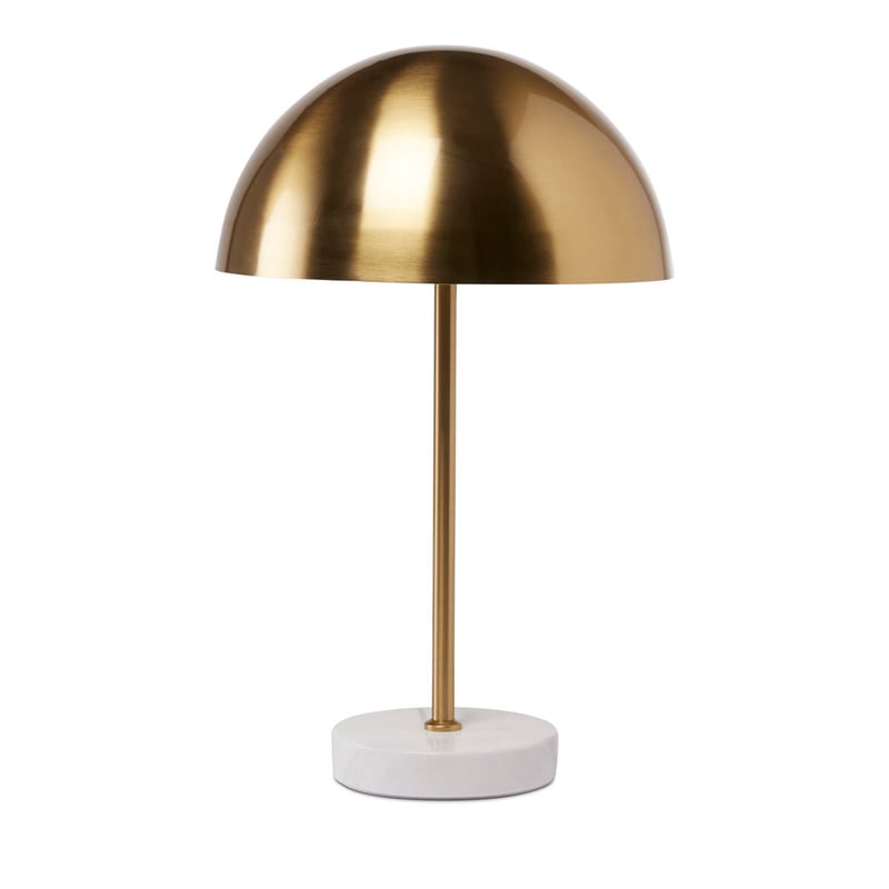 Belmont Gold & White Table Light