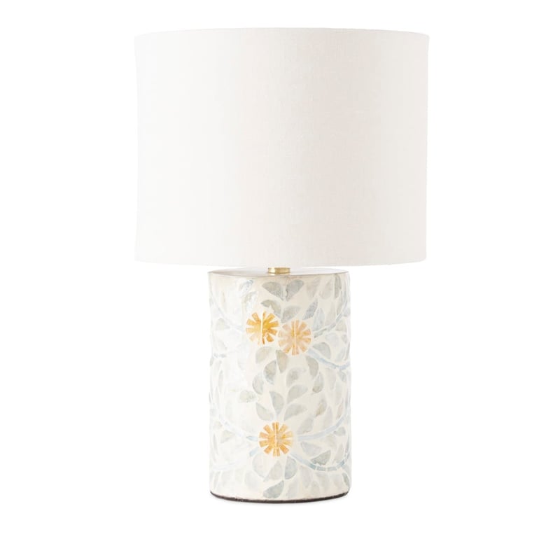 Verona Green & White Table Light