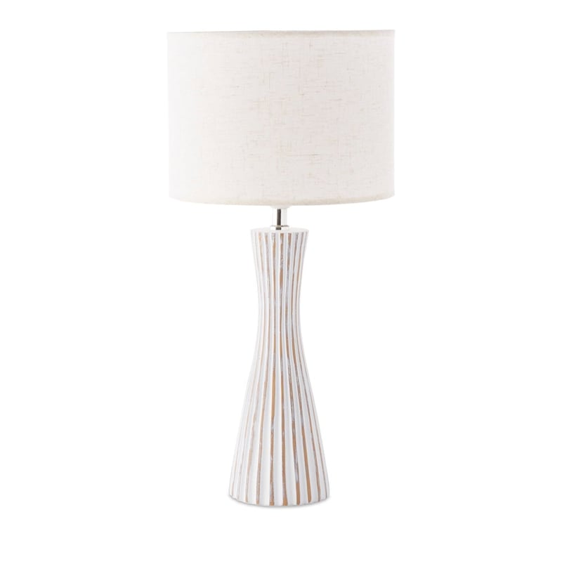 Byron Natural & White Table Light