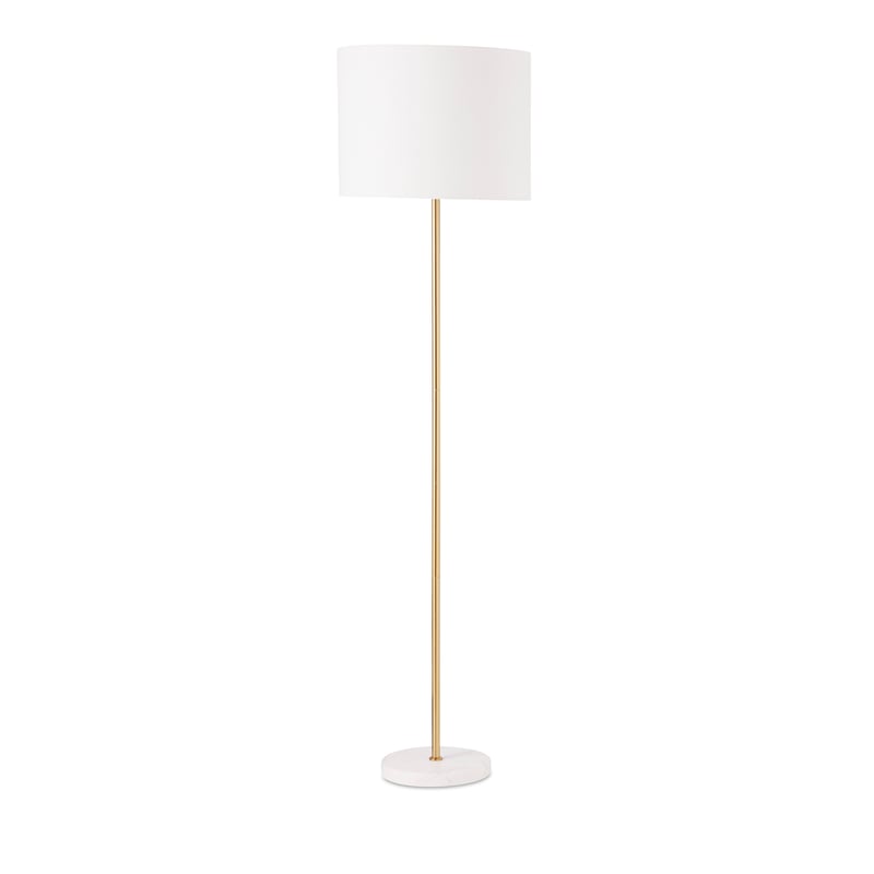 Leon White Floor Light