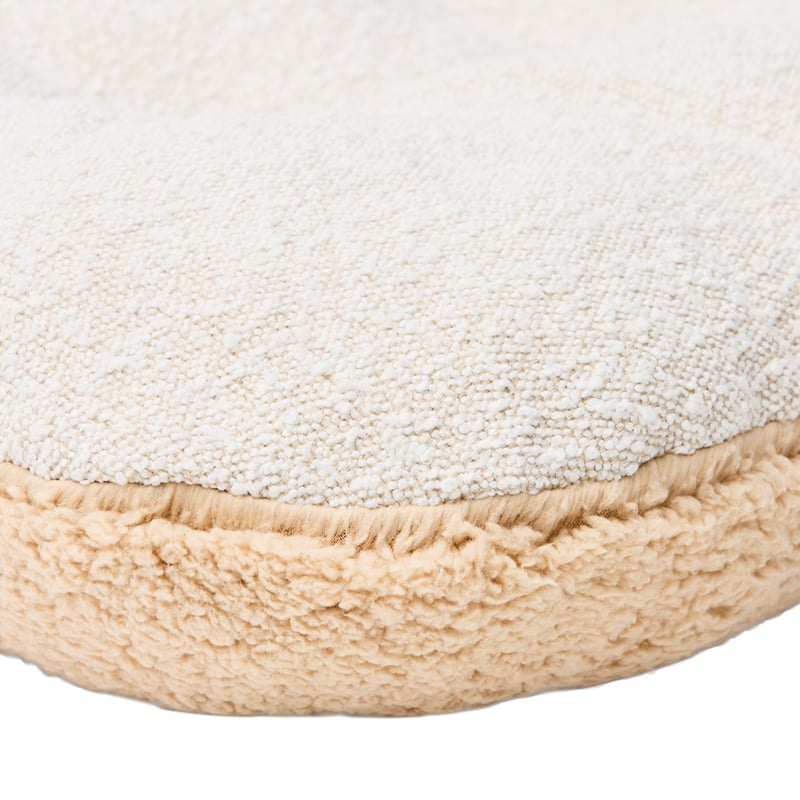 Ziggy Cream Boucle Pet Bed