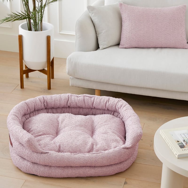 Ziggy Wisteria Boucle Pet Bed