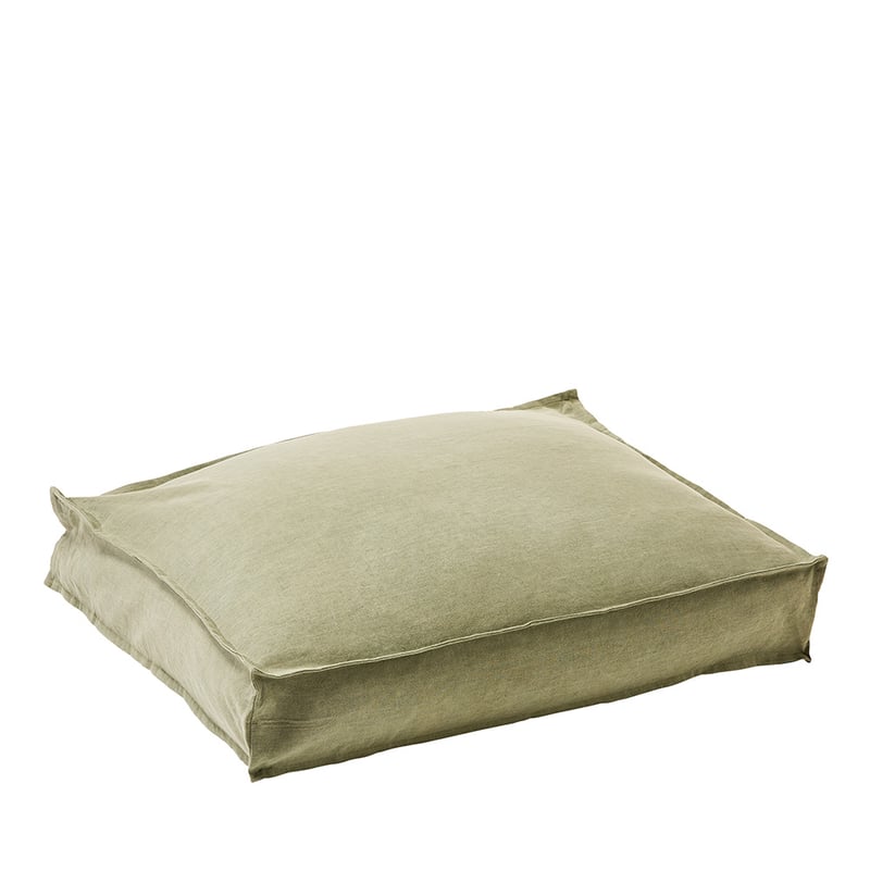 Belgian Forest Linen Pet Bed