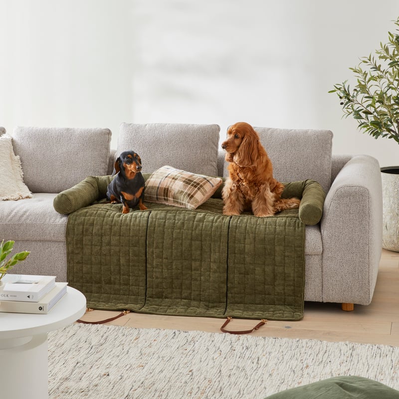 Maisy Forest Corduroy Double Fold-Out Pet Bed