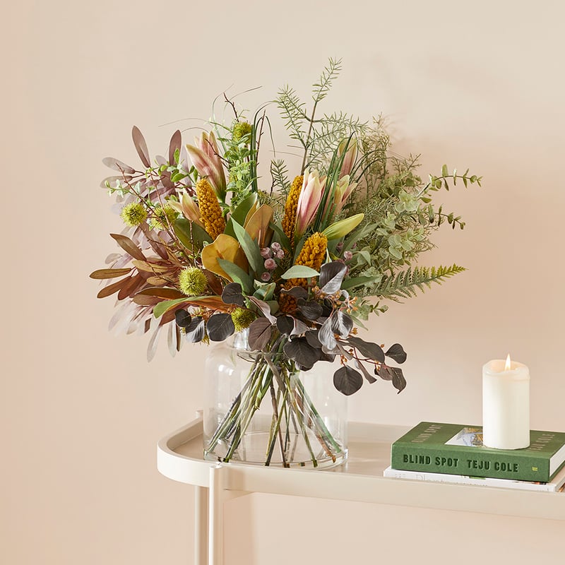 Fleurs dans l'eau Green Oriental Lillies Magnolia