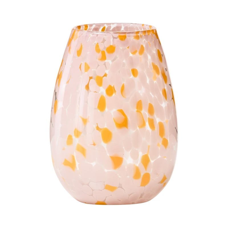 Speckle Orange & Pink Vase
