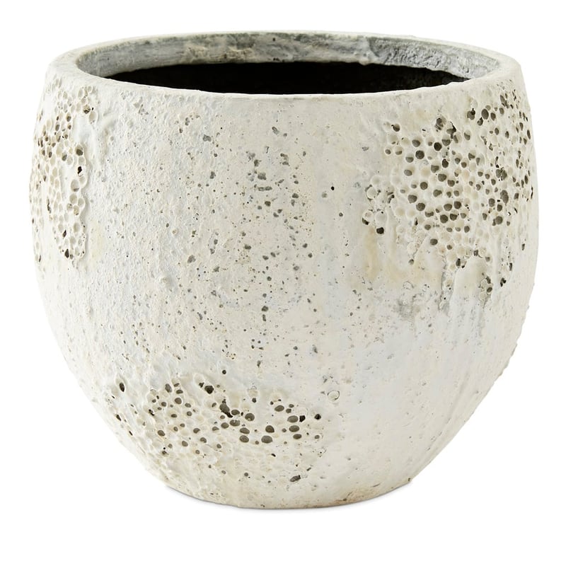 Odyssey Small Rustic White Pot