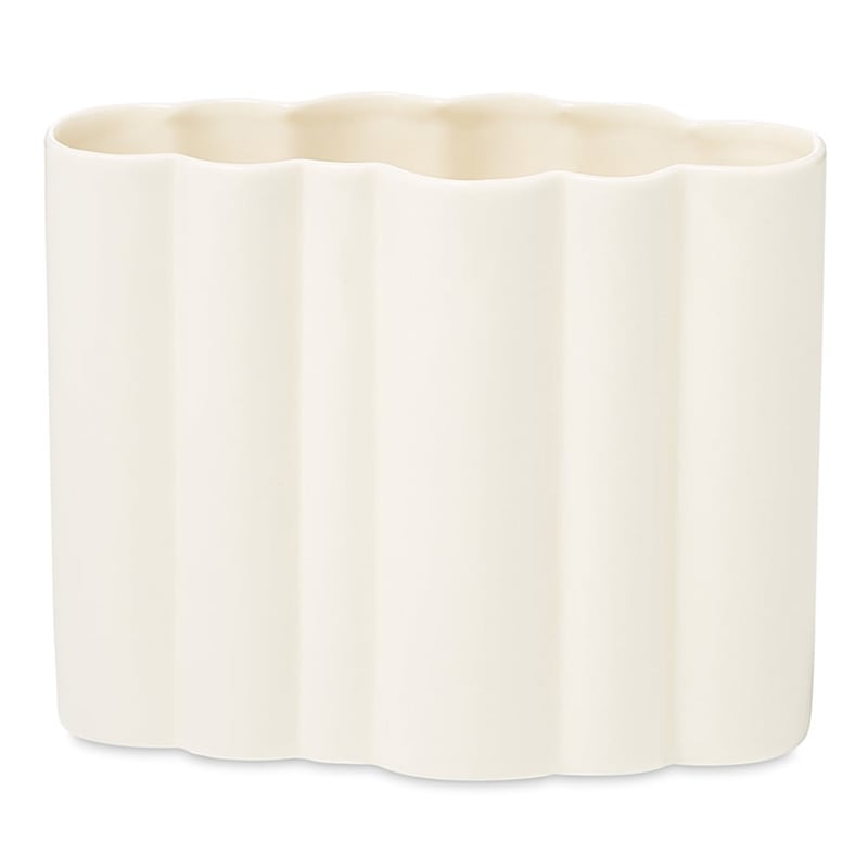 Cumulus White Small Vase