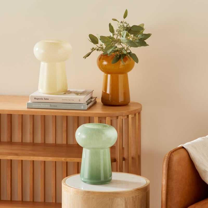 Tuba Green Vase