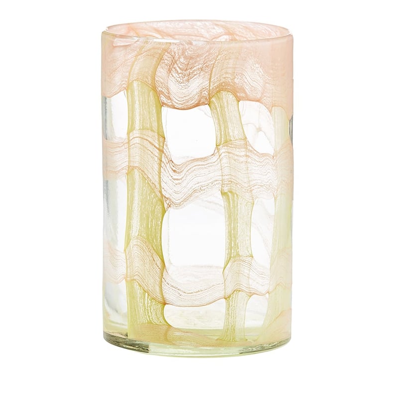 Lattice Orange & Yellow Vase