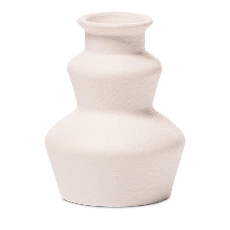 Angular White Vase