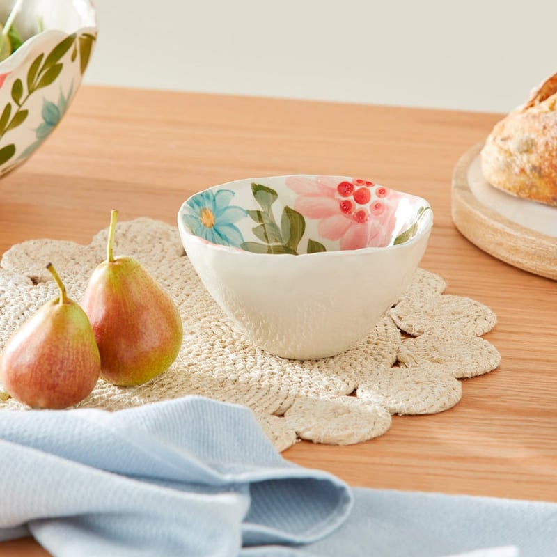 La Fleur Green Vine Servingware