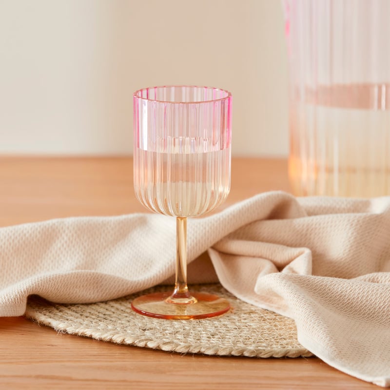 Positano Pink & Orange Drinkware