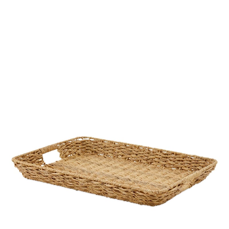Willow Natural Rectangular Tray