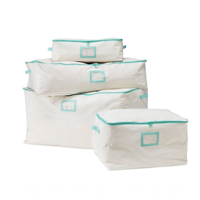 Storage Natural & Mint Bags