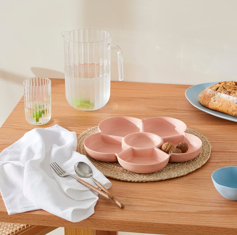 Capri Pink Bamboo Servingware