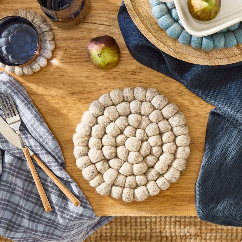 New Zealand Natural Wool Trivet