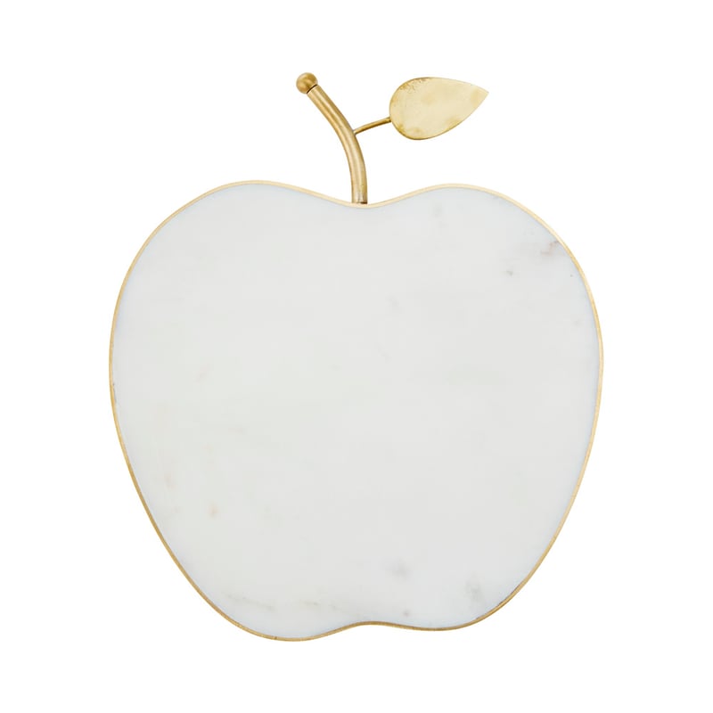Apple Marble White & Gold Board