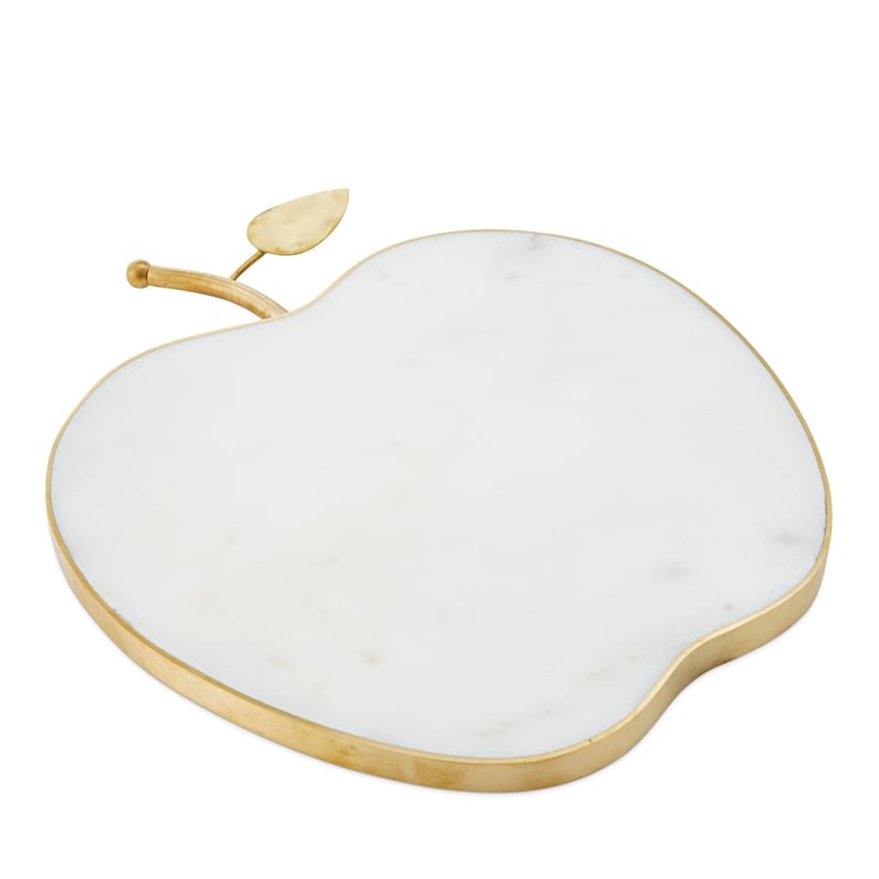 Apple Marble White & Gold Board