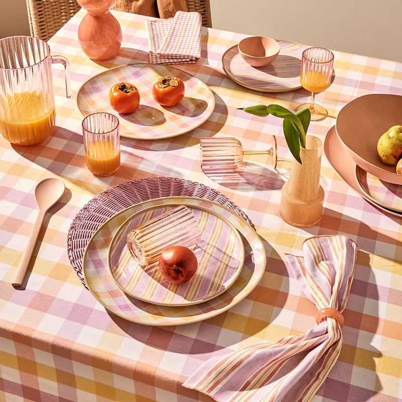 Summer Sorbet Gingham Table Cloth