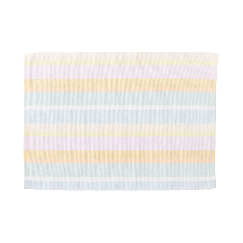 Summer Sorbet Multi Stripe Placemat 2 Pack