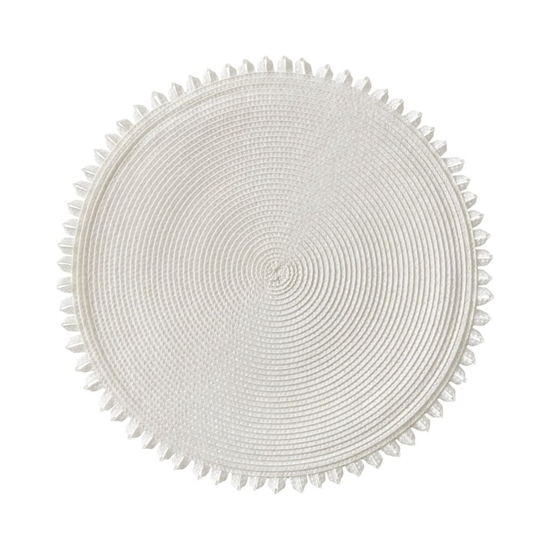 Jaipur White Placemat 2 Pack