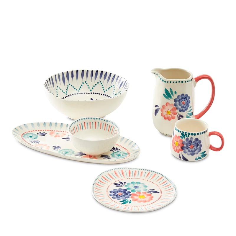 Valentina Handpainted Blue Servingware