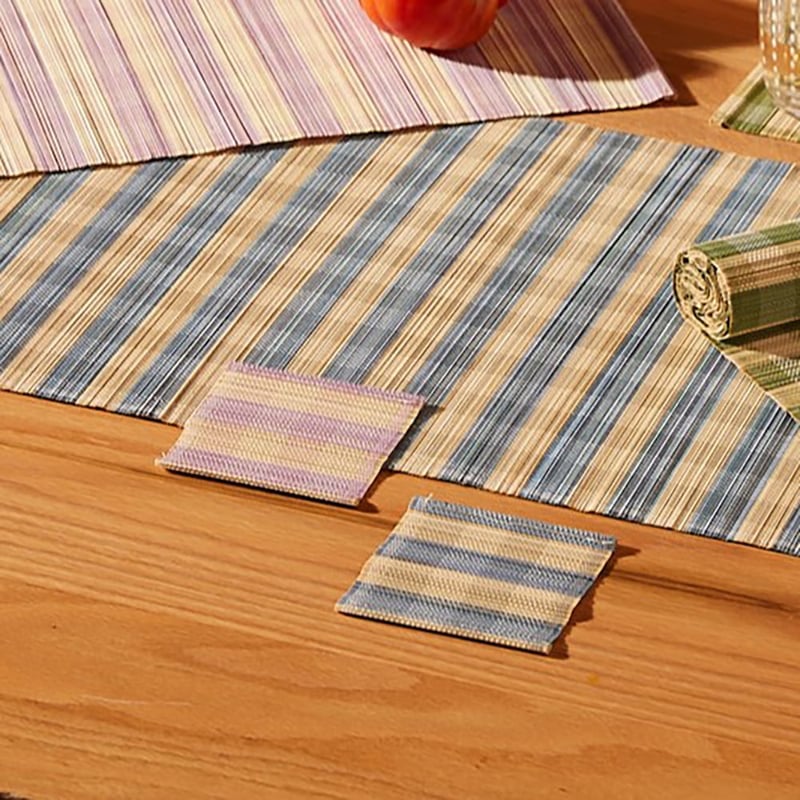 Brooklyn Lilac Bamboo Coasters Pack of 4