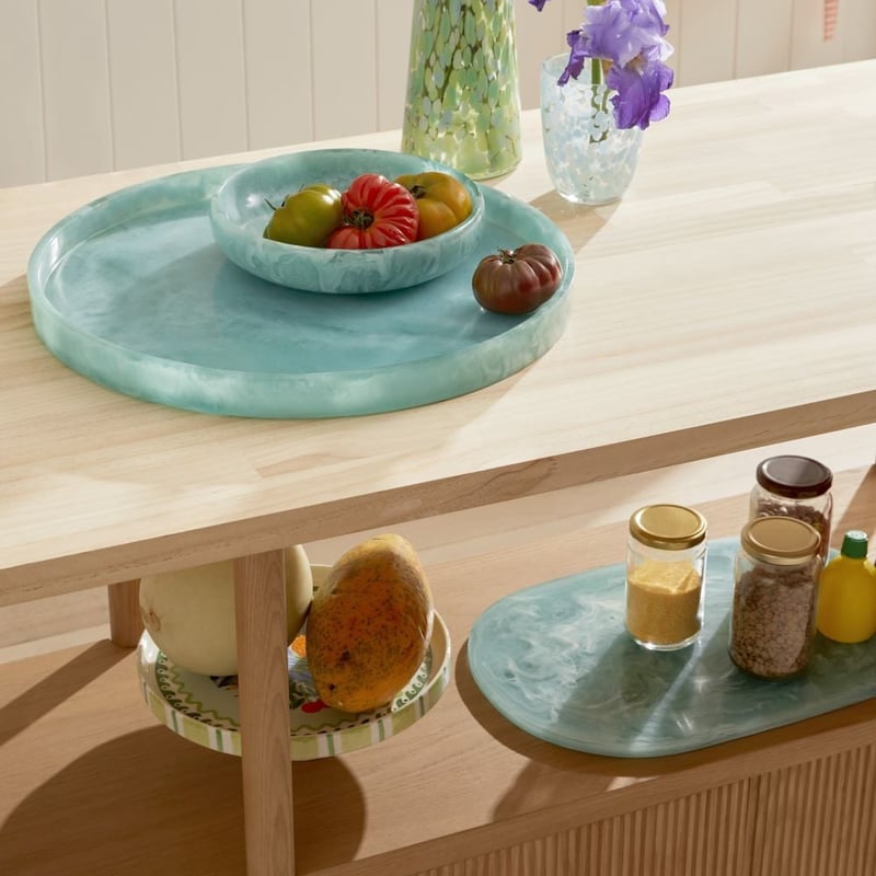 Calypso Mint Resin Tray