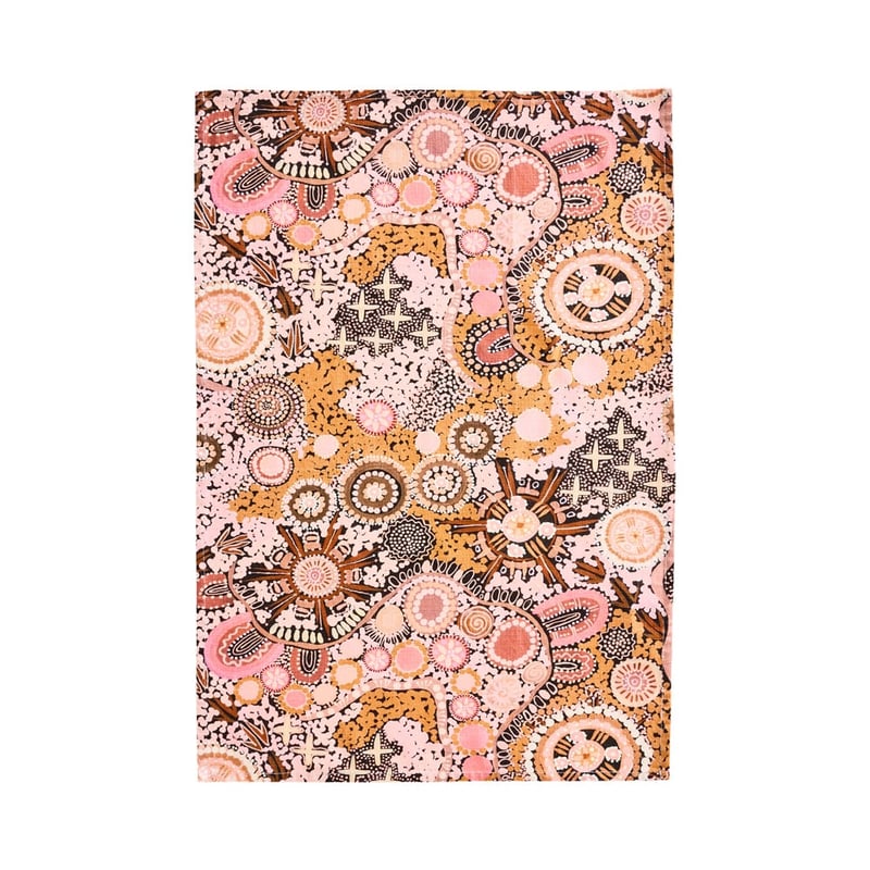 Cungelella Kalkatungu & Bilabila Tea Towels 2 Pack