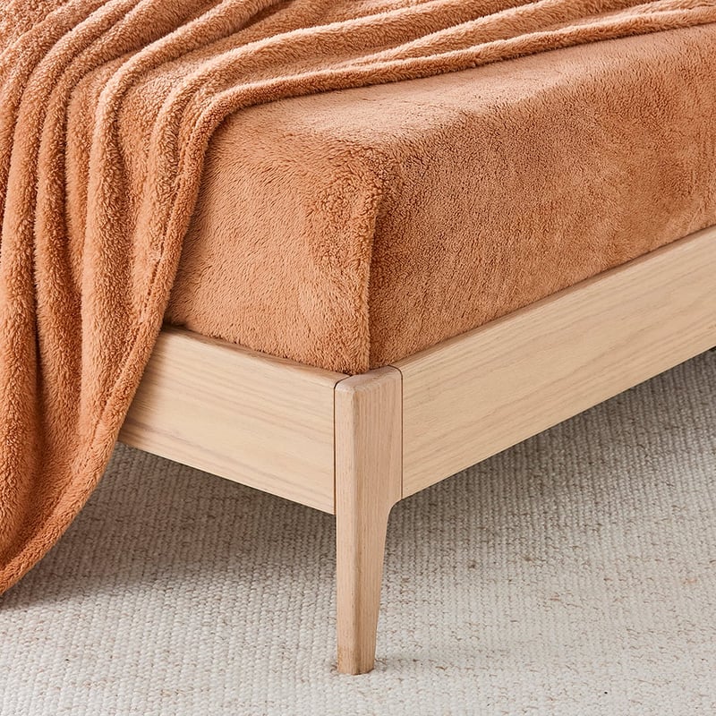 Kyrie Sandstone Fleece Blanket