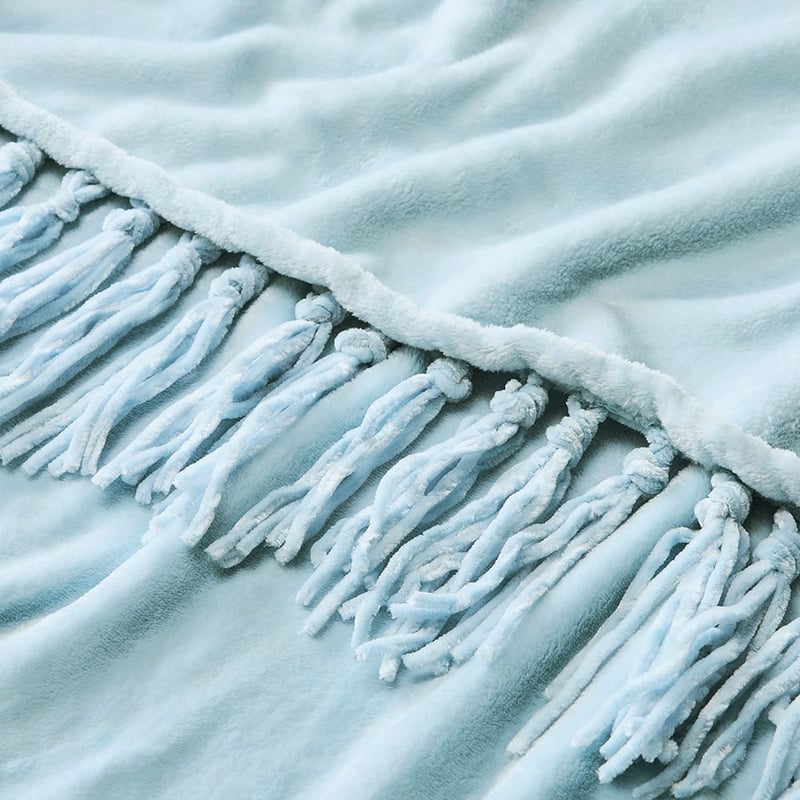 Supersoft Blue Rain Blanket