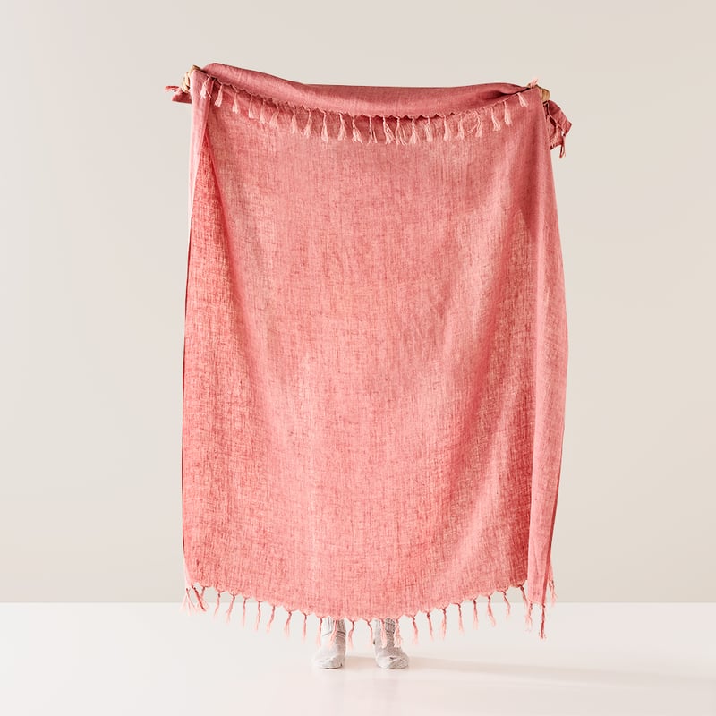 Malmo Primrose Linen Throw