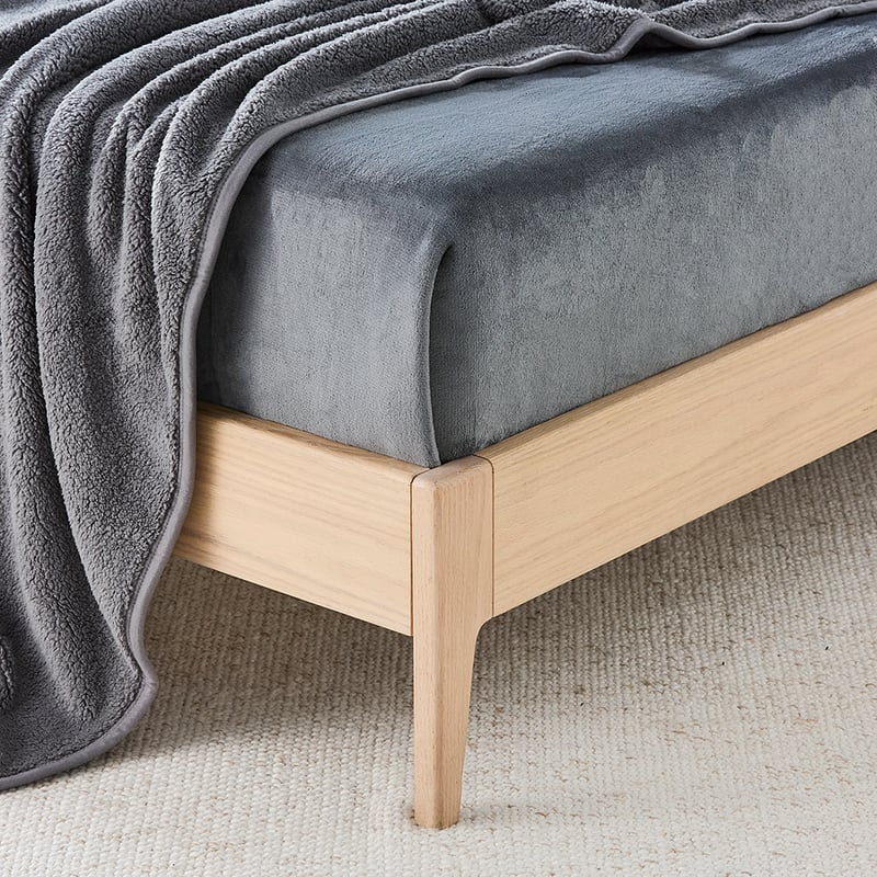 Sherpa Storm Grey Blanket